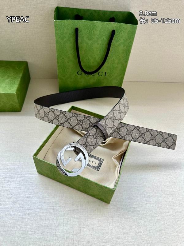 Gucci belt 38mmX95-125cm 8L (11)