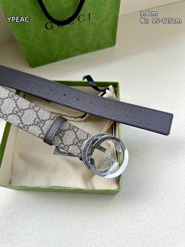 Gucci belt 38mmX95-125cm 8L (12)