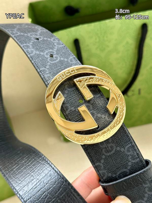 Gucci belt 38mmX95-125cm 8L (2)