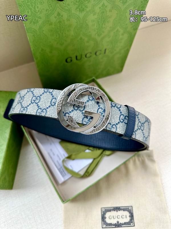 Gucci belt 38mmX95-125cm 8L (22)
