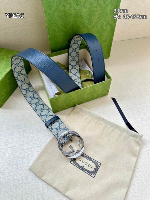 Gucci belt 38mmX95-125cm 8L (24)