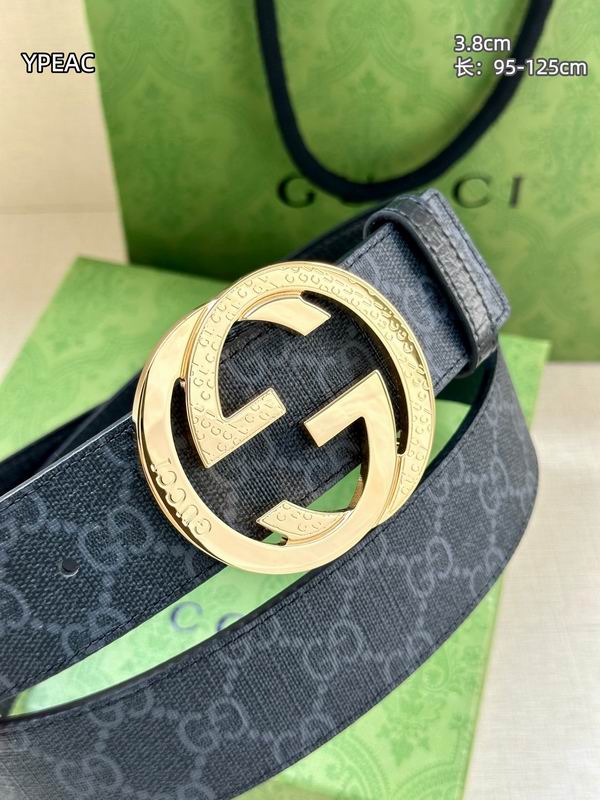 Gucci belt 38mmX95-125cm 8L (4)