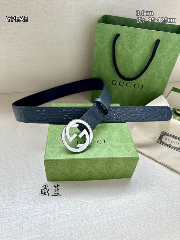 Gucci belt 38mmX95-125cm 8L (4)