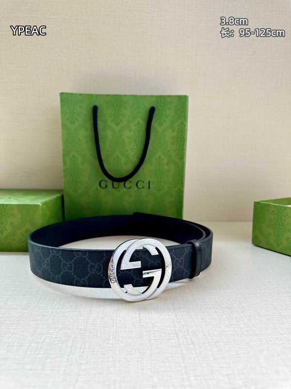 Gucci belt 38mmX95-125cm 8L (5)