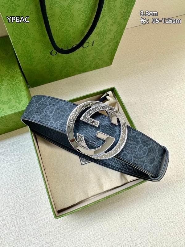 Gucci belt 38mmX95-125cm 8L (6)