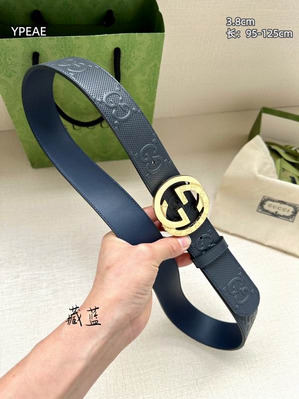 Gucci belt 38mmX95-125cm 8L (6)