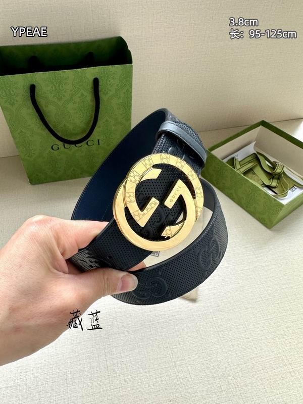 Gucci belt 38mmX95-125cm 8L (7)