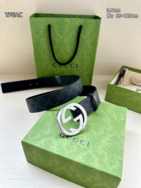 Gucci belt 38mmX95-125cm 8L (8)