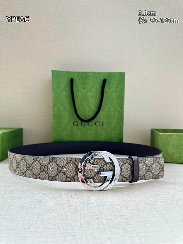 Gucci belt 38mmX95-125cm 8L (9)