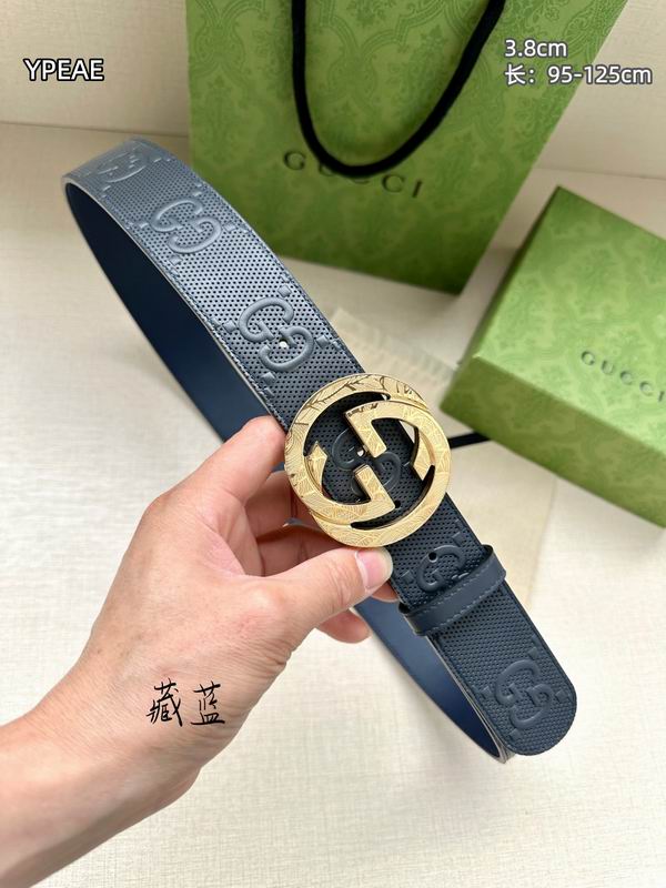 Gucci belt 38mmX95-125cm 8L (9)
