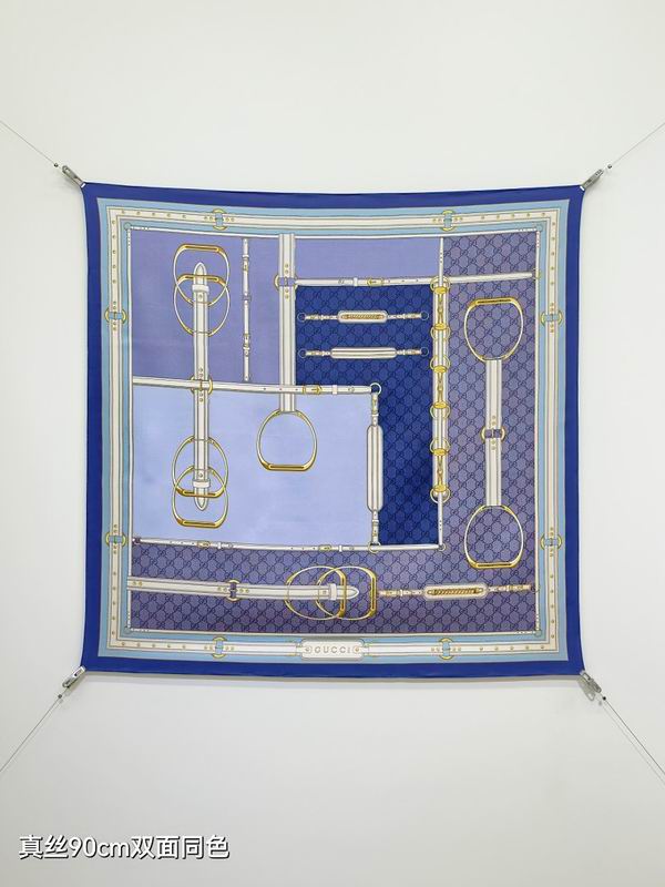 Gucci silk scarf hm (120)