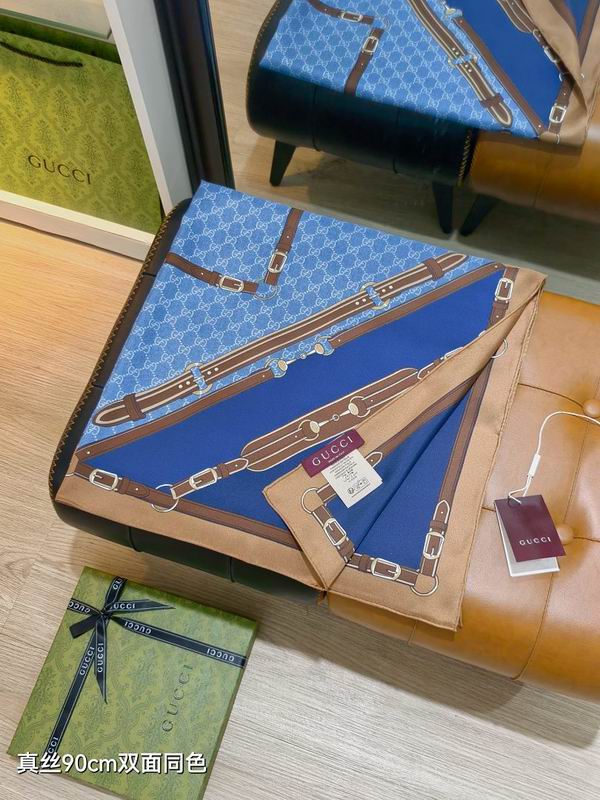 Gucci silk scarf hm (135)
