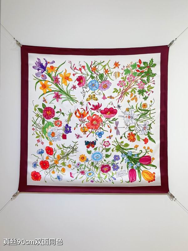 Gucci silk scarf hm (14)