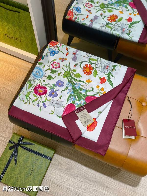 Gucci silk scarf hm (15)