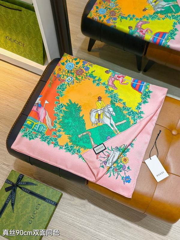 Gucci silk scarf hm (152)