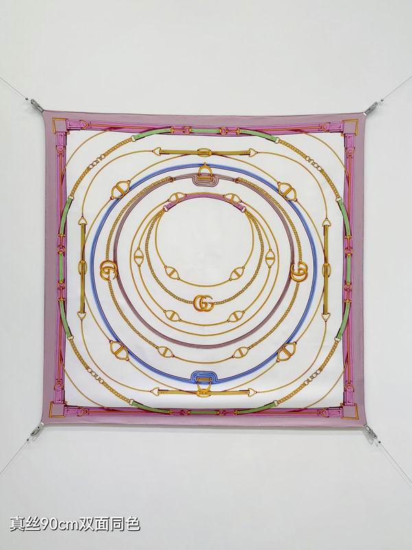 Gucci silk scarf hm (190)