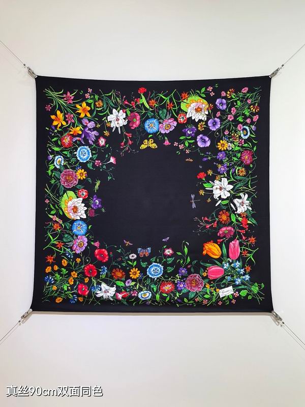 Gucci silk scarf hm (4)