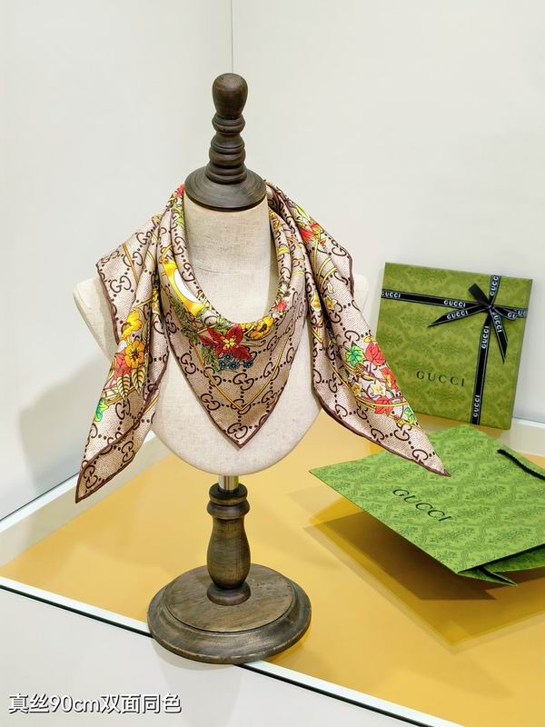 Gucci silk scarf hm (58)