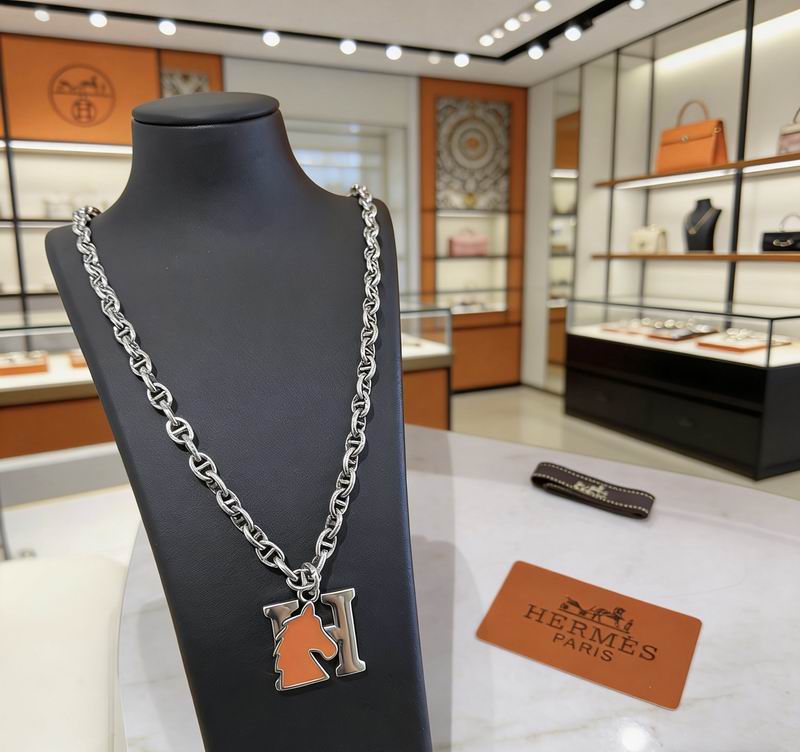 Hermes Necklace 02yxs10 (5)