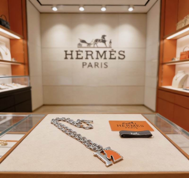 Hermes Necklace 02yxs10 (6)