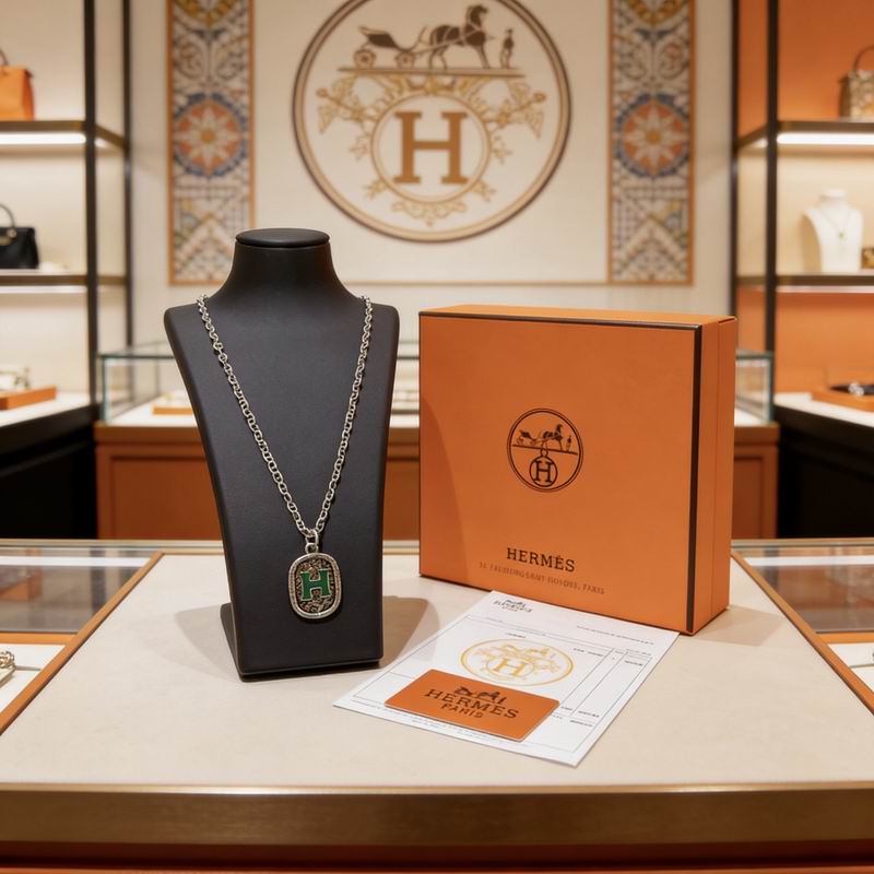 Hermes Necklace 03yxs03 (1)