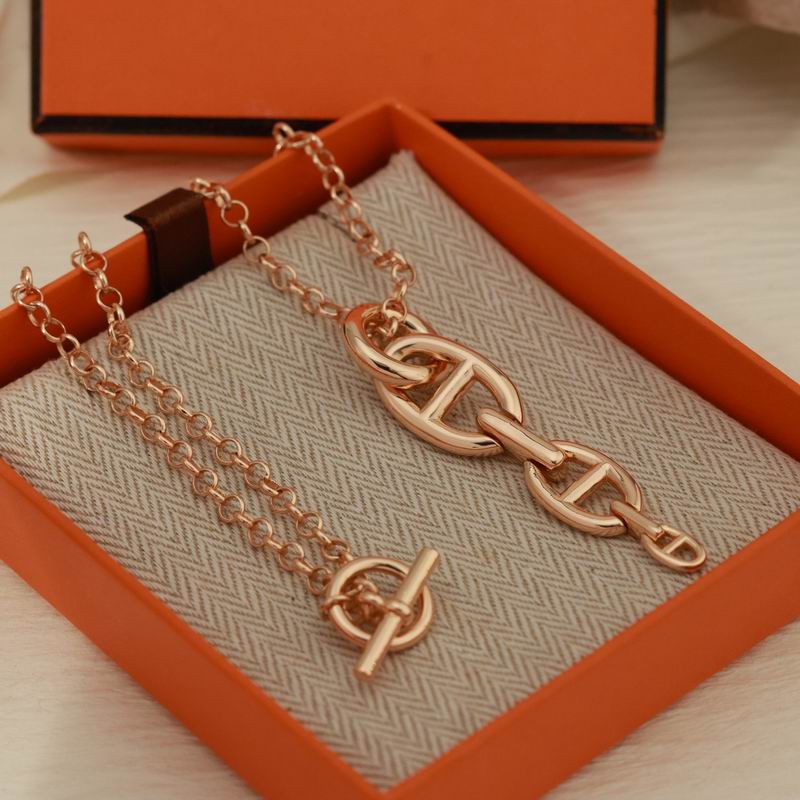 Hermes Necklace 03yxs22 (7)