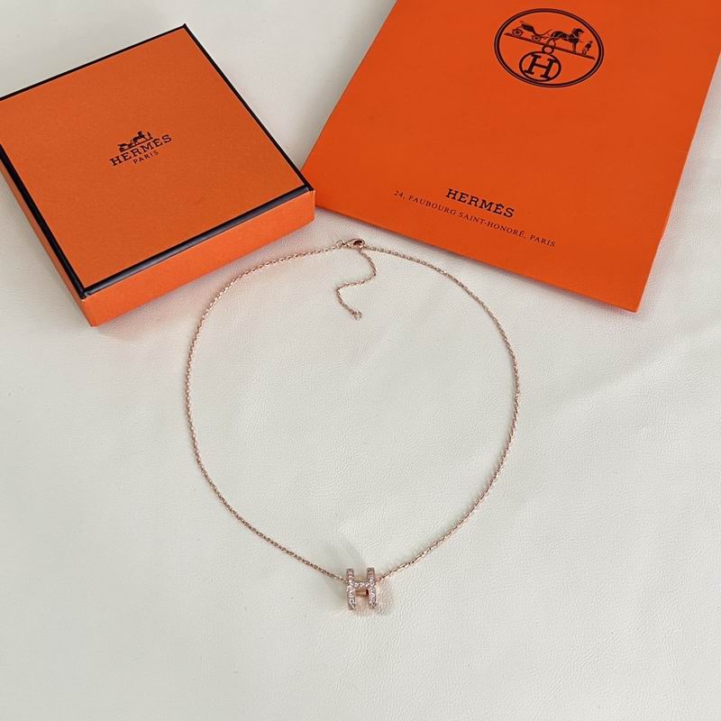 Hermes Necklace 04yxs08 (8)
