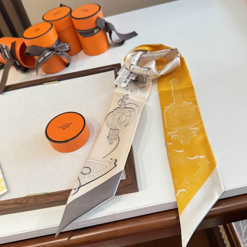 Hermes Silk ribbon 5X86cm E07 (1)