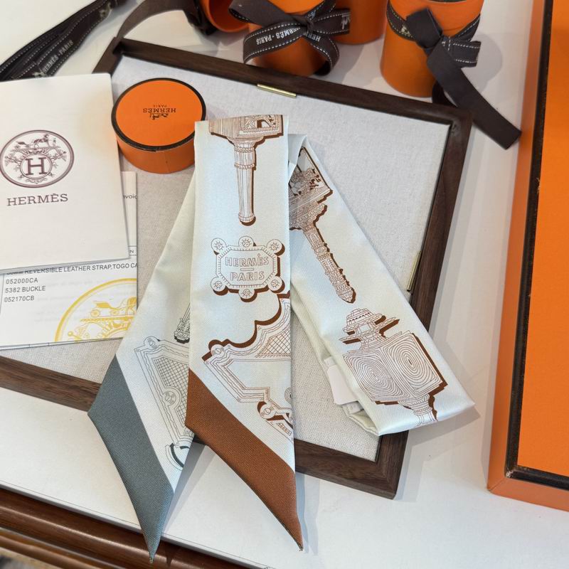 Hermes Silk ribbon 5X86cm E07 (33)