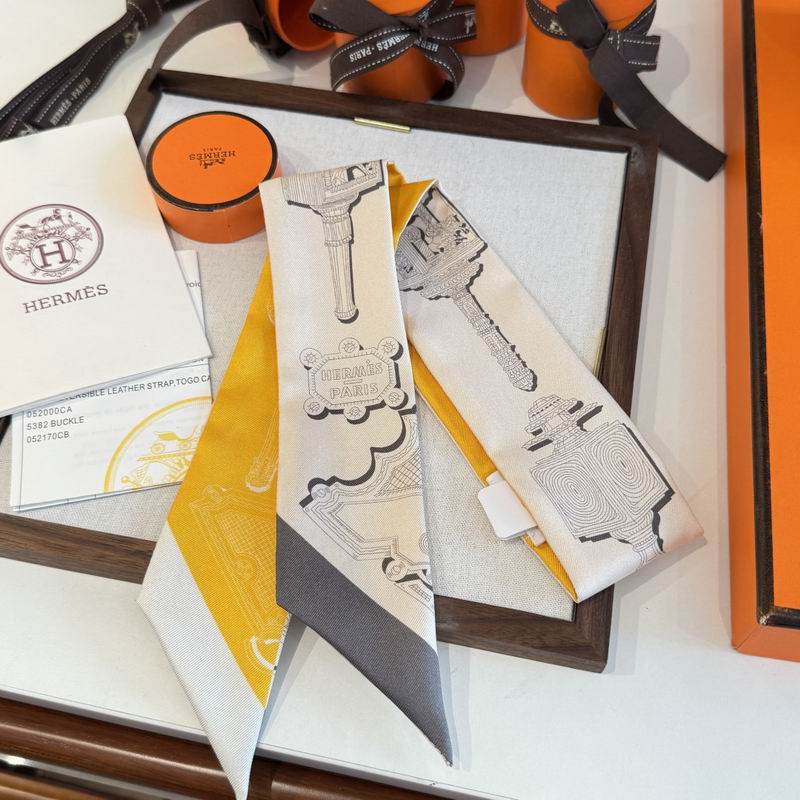 Hermes Silk ribbon 5X86cm E07 (7)