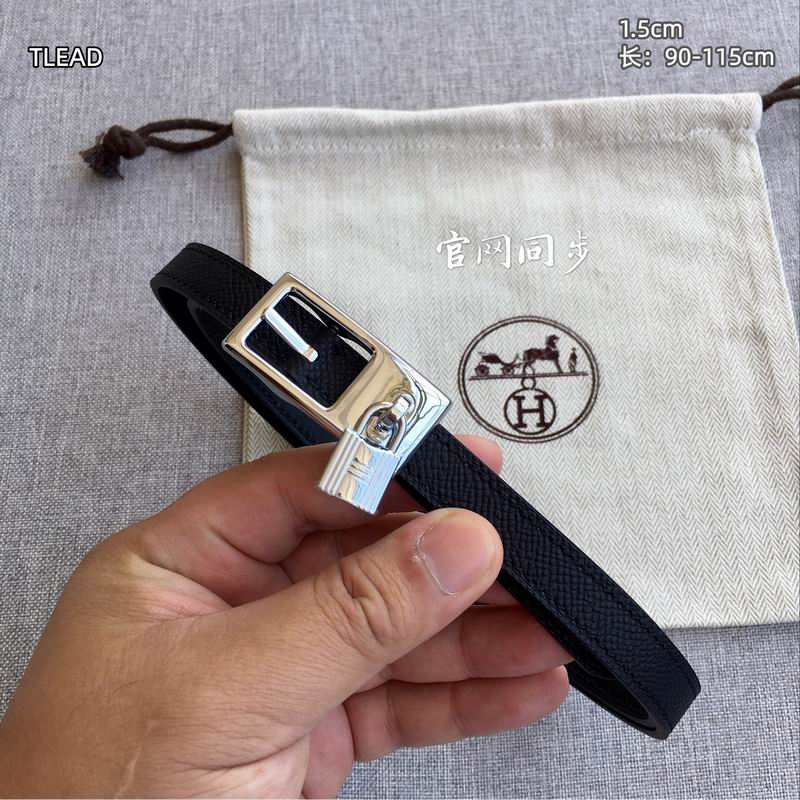Hermes belt 15mmX90-115cm 8L (32)