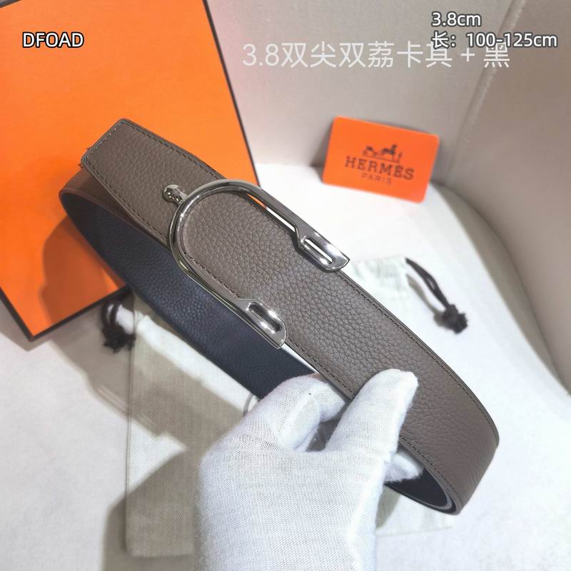 Hermes belt 38mmX100-125cm 8L (8)