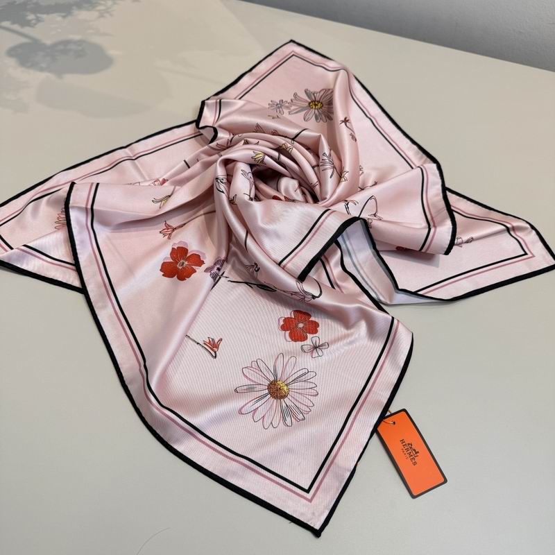 Hermes silk scarf 90X90cm E05 (29)