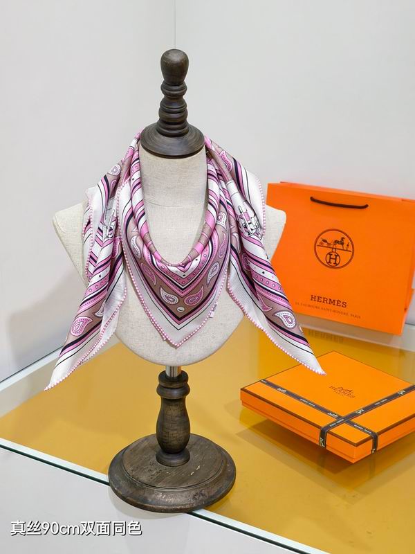 Hermes silk scarf hm (15)
