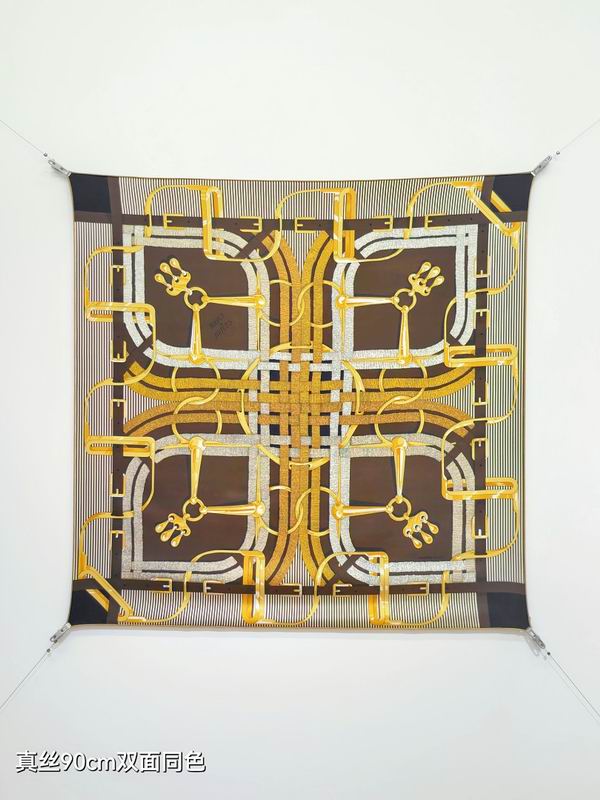 Hermes silk scarf hm (17)
