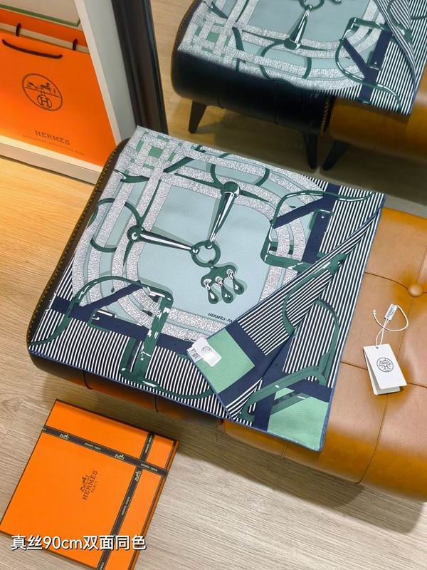 Hermes silk scarf hm (20)