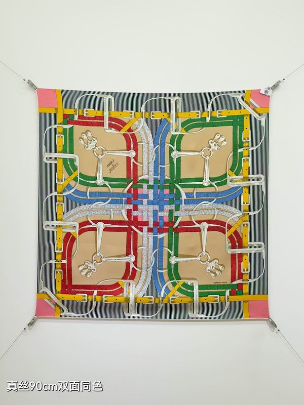 Hermes silk scarf hm (21)