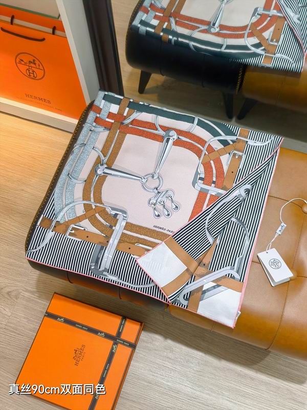 Hermes silk scarf hm (24)