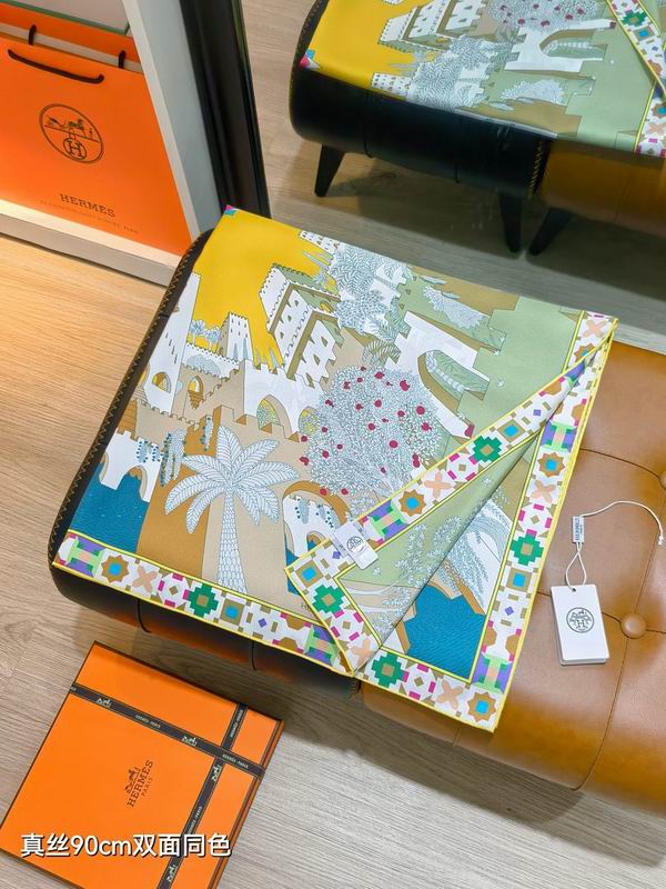 Hermes silk scarf hm (27)