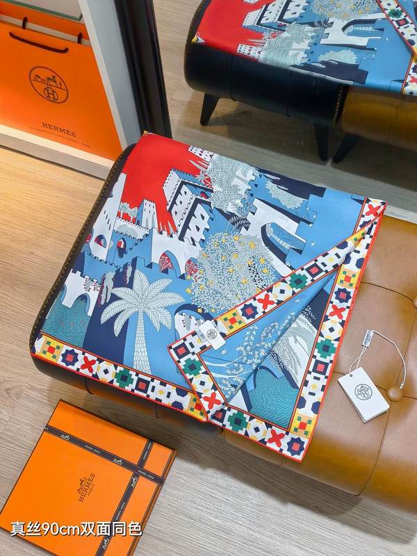 Hermes silk scarf hm (30)
