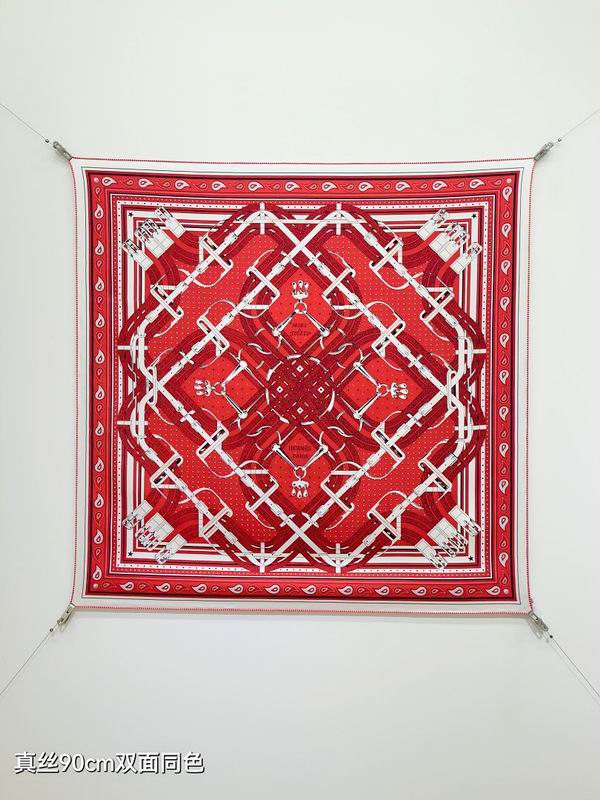 Hermes silk scarf hm (4)