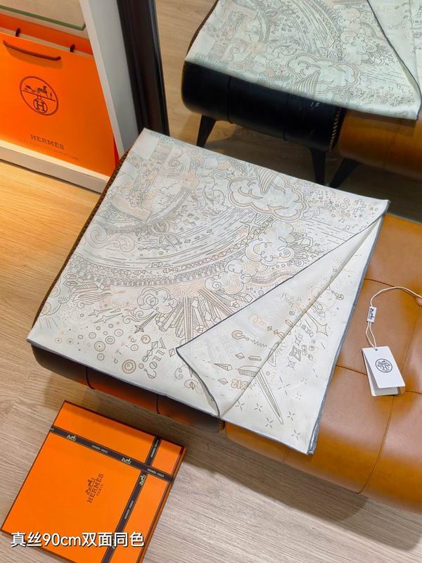 Hermes silk scarf hm (56)