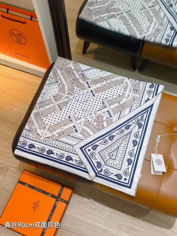 Hermes silk scarf hm (8)