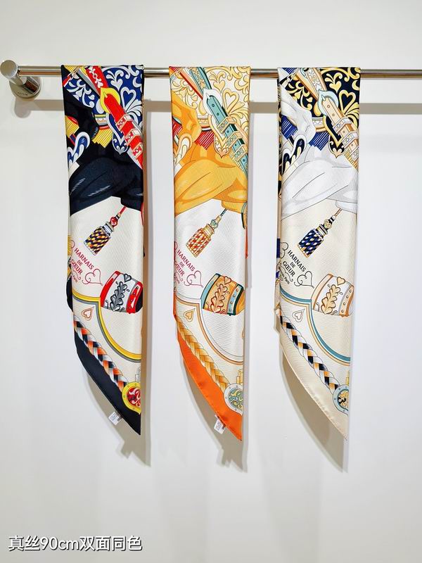 Hermes silk scarf hm (84)