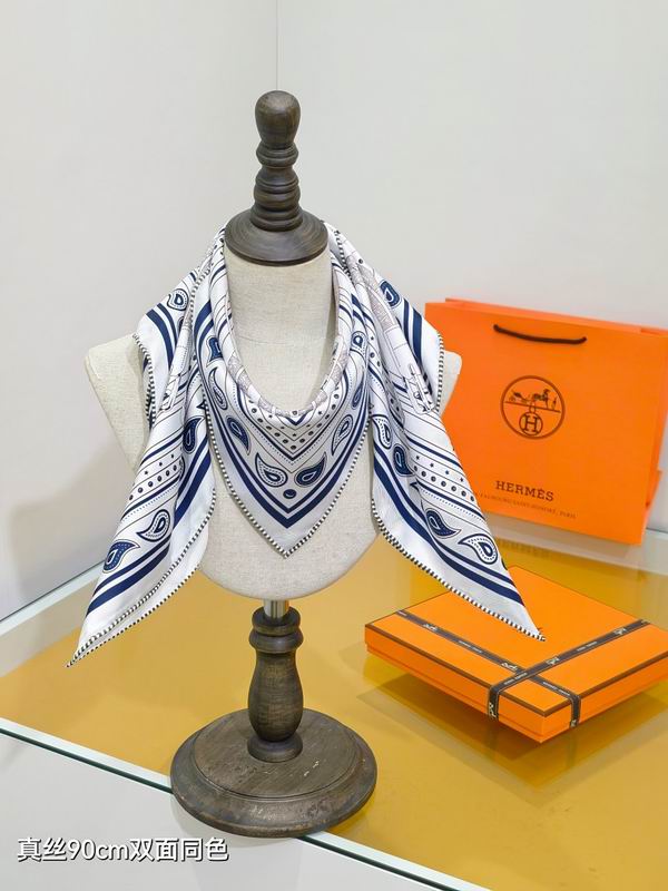 Hermes silk scarf hm (9)