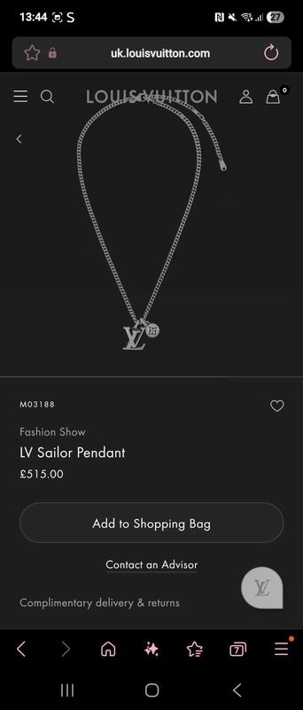 LV Necklace 04yxs15 (3)