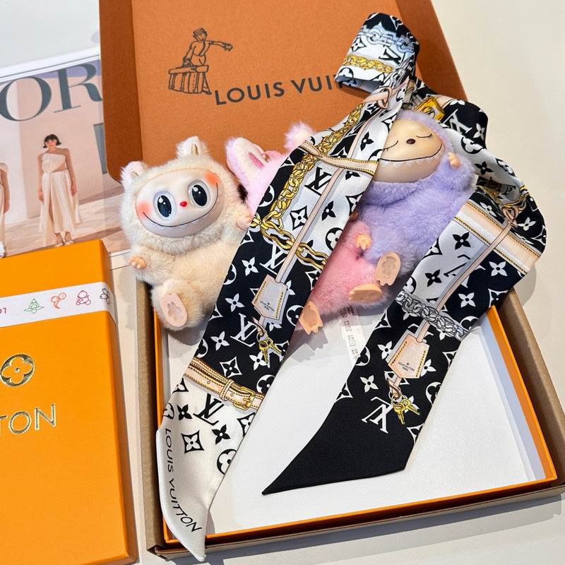 LV Silk ribbon 8X120cm E03 (2)