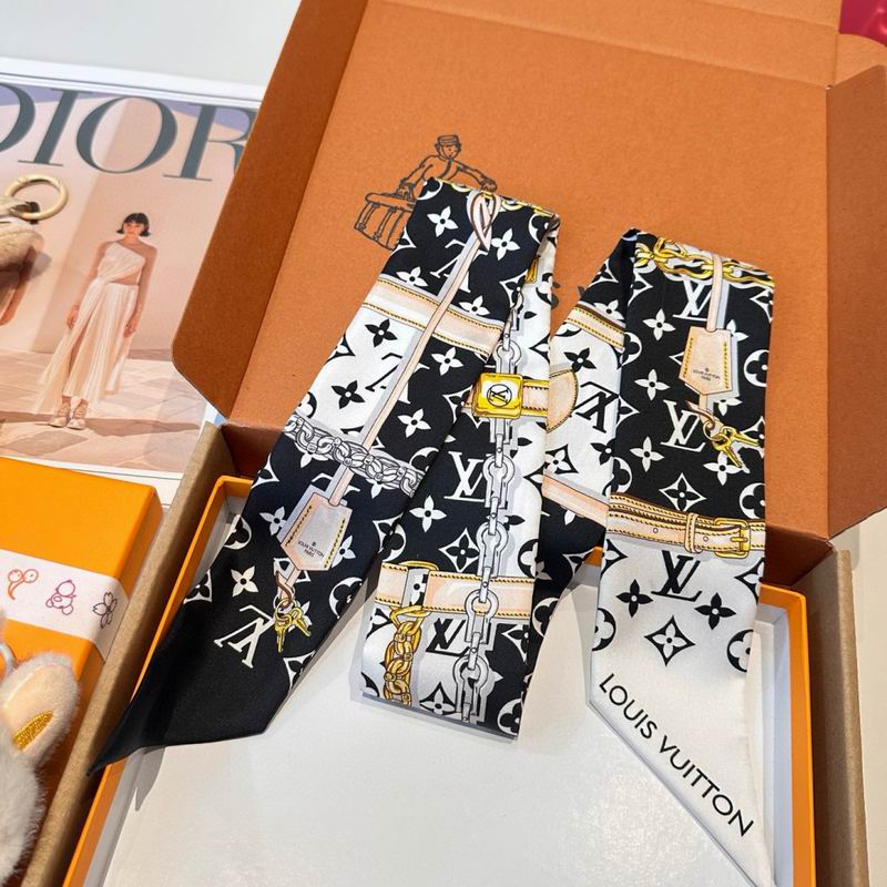 LV Silk ribbon 8X120cm E03 (4)