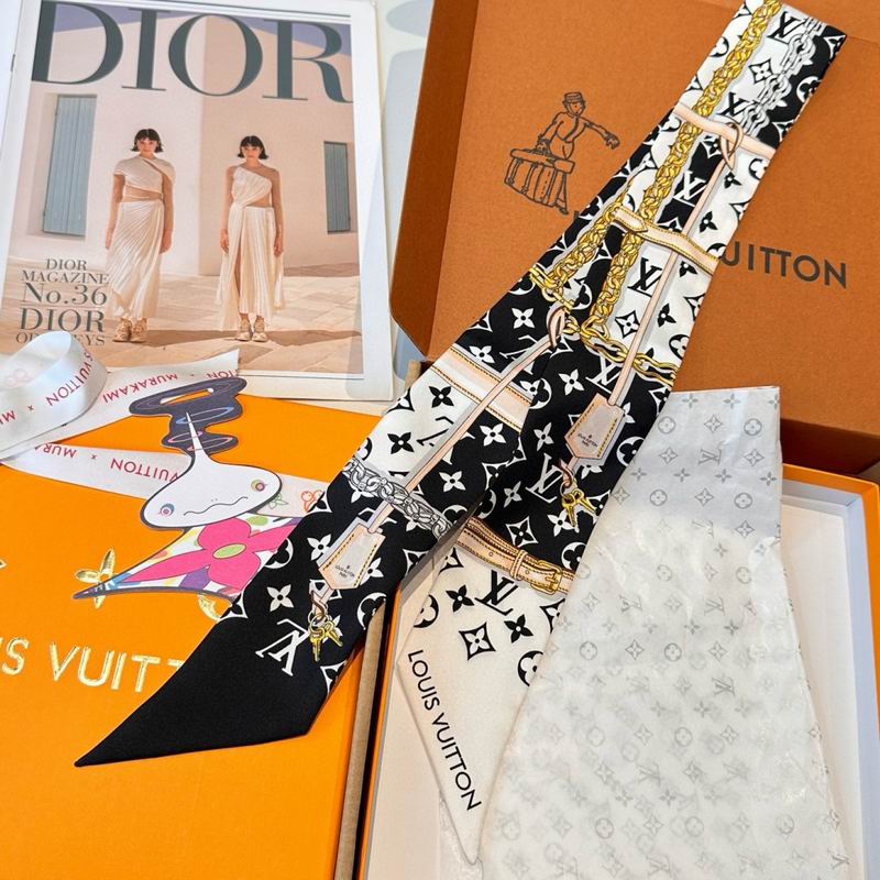 LV Silk ribbon 8X120cm E03 (6)