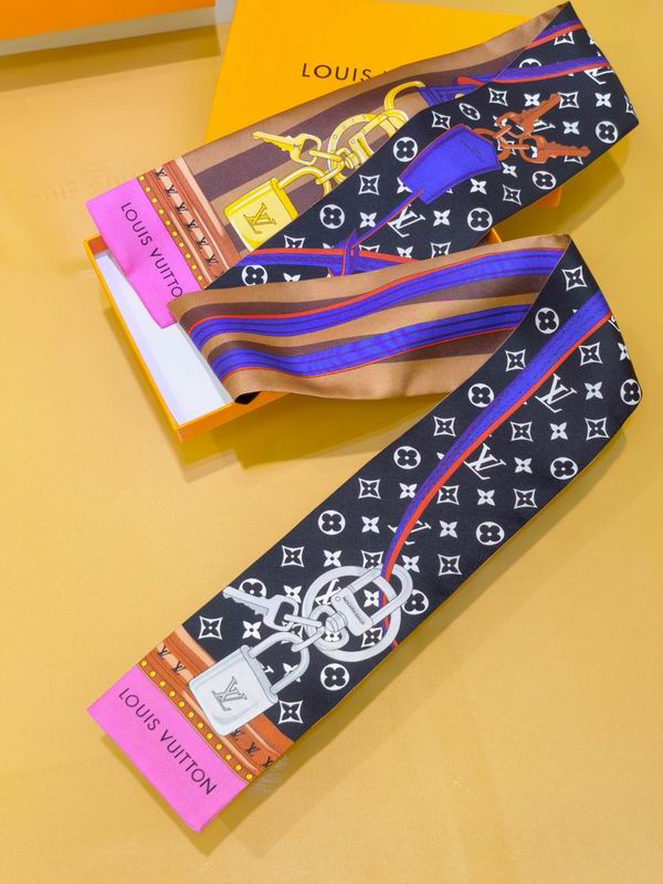 LV silk ribbon 8X120cm E17 (11)